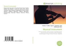 Borítókép a  Musical instrument - hoz
