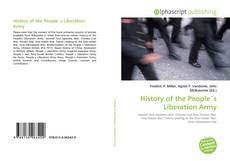 Обложка History of the People´s Liberation Army