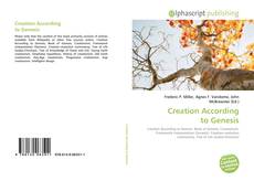 Borítókép a  Creation According to Genesis - hoz