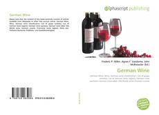 Bookcover of German Wine