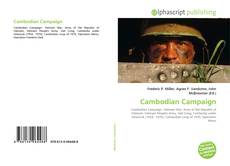 Bookcover of Cambodian Campaign