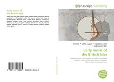 Borítókép a  Early music of the British Isles - hoz