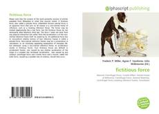 Bookcover of fictitious force