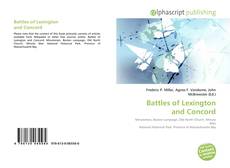 Borítókép a  Battles of Lexington and Concord - hoz