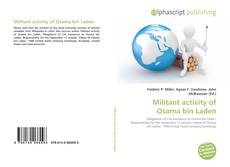 Capa do livro de Militant activity of Osama bin Laden 