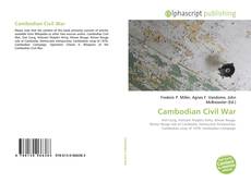Bookcover of Cambodian Civil War