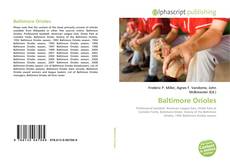 Capa do livro de Baltimore Orioles 