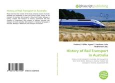 Обложка History of Rail Transport in Australia