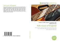 Borítókép a  Folk music of England - hoz