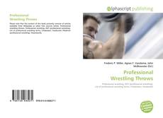Capa do livro de Professional Wrestling Throws 