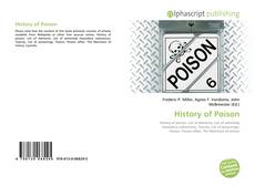 Capa do livro de History of Poison 