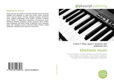 Copertina di Electronic music