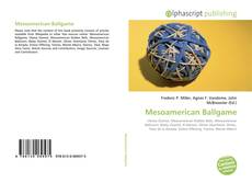 Borítókép a  Mesoamerican Ballgame - hoz