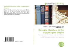 Обложка Kannada literature in the Vijayanagara Empire