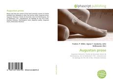 Обложка Augustan prose
