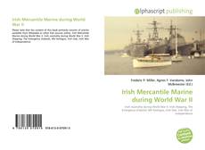 Обложка Irish Mercantile Marine during World War II