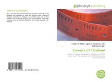 Bookcover of Cinema of Thailand