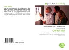 Capa do livro de Clinical trial 