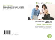Copertina di Board of Directors