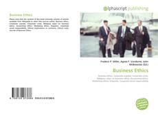 Portada del libro de Business Ethics