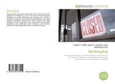 Bookcover of Bankruptcy