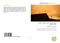 Buchcover von Kit Carson