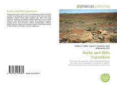 Couverture de Burke and Wills Expedition