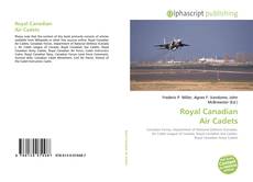 Bookcover of Royal Canadian Air Cadets