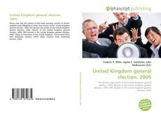 Portada del libro de United Kingdom general election, 2005