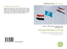 Bookcover of Foreign Relations of Iraq