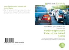 Bookcover of Vehicle Registration Plates of the United States