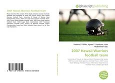 Bookcover of 2007 Hawaii Warriors football team