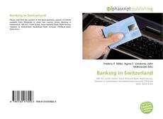 Bookcover of Banking in Switzerland