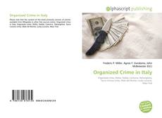Couverture de Organized Crime in Italy