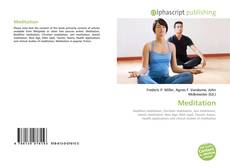 Bookcover of Meditation
