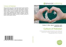 Bookcover of Culture of Pakistan