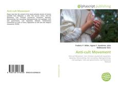 Bookcover of Anti-cult Movement