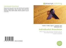 Bookcover of Individualist Anarchism
