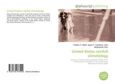 Bookcover of United States rainfall climatology