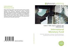 International Monetary Fund kitap kapağı