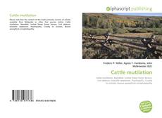 Borítókép a  Cattle mutilation - hoz