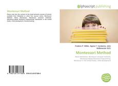 Portada del libro de Montessori Method