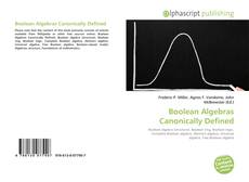 Borítókép a  Boolean Algebras Canonically Defined - hoz