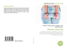 Bookcover of Human security
