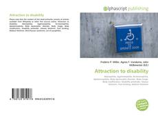 Buchcover von Attraction to disability