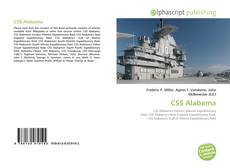 Bookcover of CSS Alabama