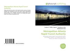 Buchcover von Metropolitan Atlanta Rapid Transit Authority