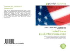 Bookcover of United States presidential inauguration