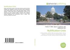 Bookcover of Nullification Crisis