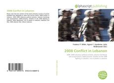 Bookcover of 2008 Conflict in Lebanon